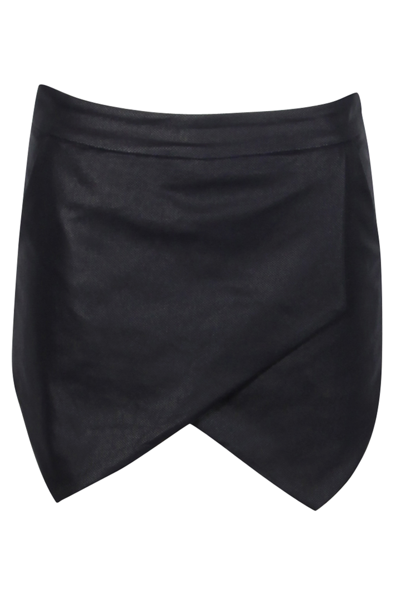 Navy Mesh Print Skort Preview